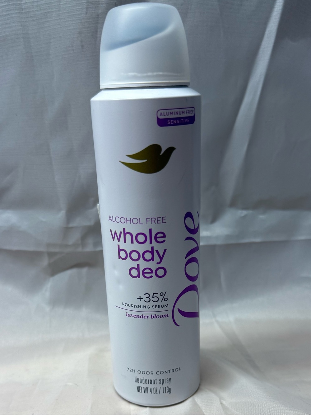 Dove Lavender Bloom Alcohol-Free Whole Body Deo Spray